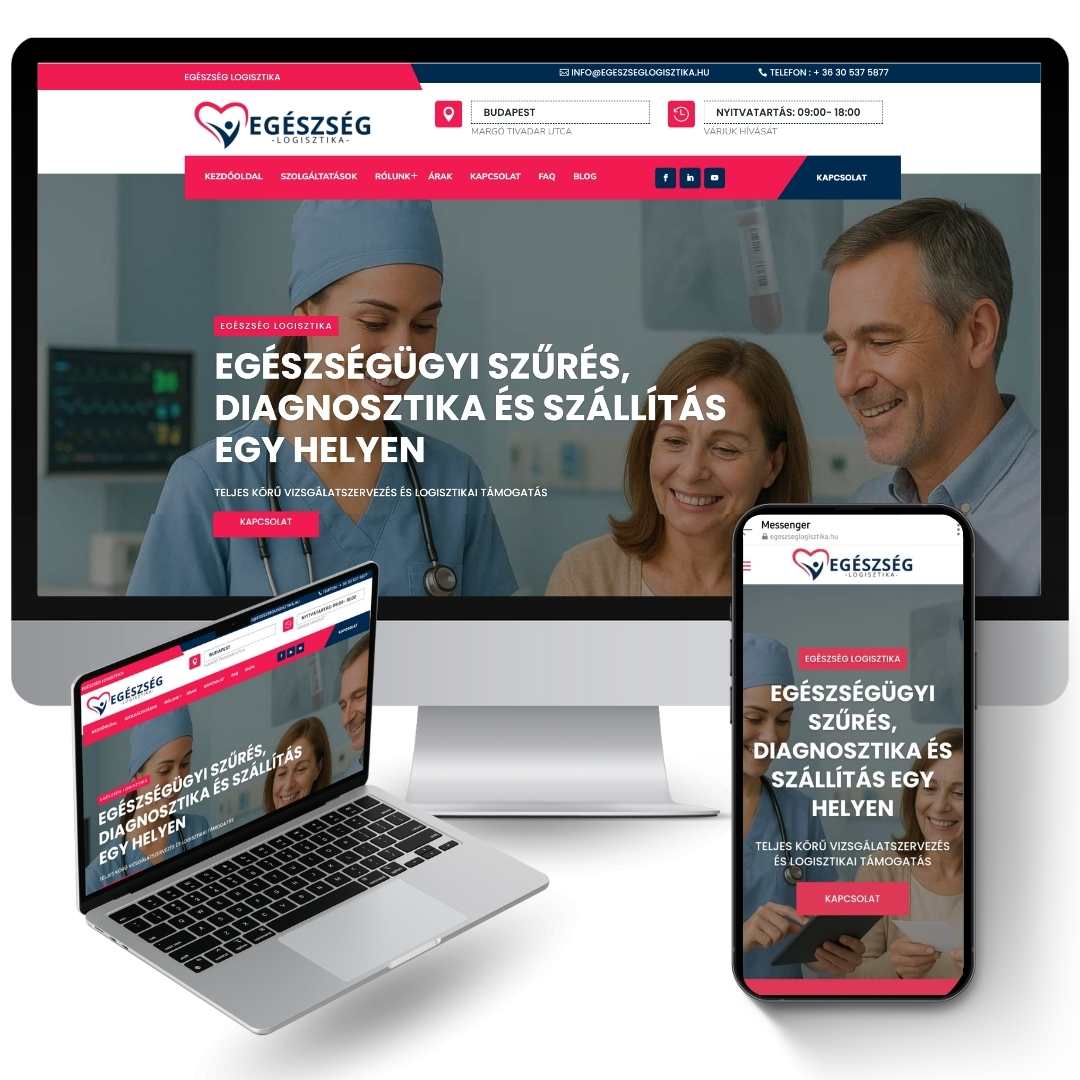Orvosi weboldal készítés és honlap karbantartás Orvosi weboldal készítés és honlap karbantartás