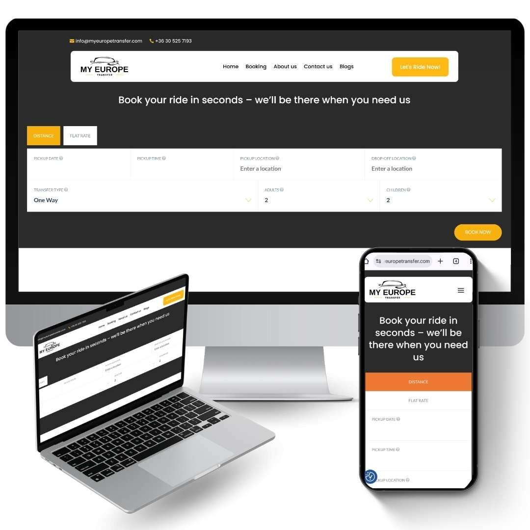 Weboldal és webalkalmazás készítése-Trusted Private Transfer Services Across Europe Weboldal és webalkalmazás készítése-Trusted Private Transfer Services Across Europe