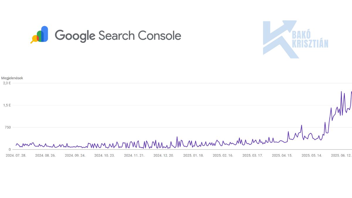 Új domainből stabil organikus ügyfélszerző weboldal 12 hónap alatt