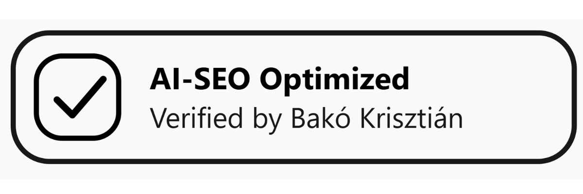 AI-SEO tanúsítvány